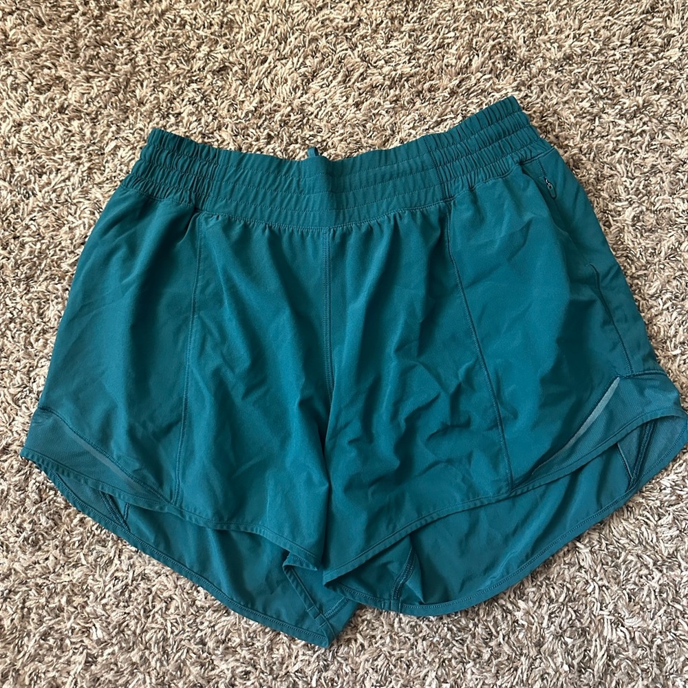 lululemon athletica Teal Athletic Shorts